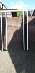 Plissé dubbele hor Deuren afmeting1550mm x 2335mm jaar oud., Ophalen, Zo goed als nieuw