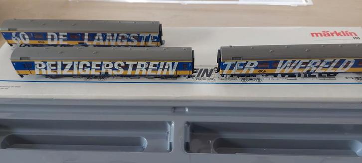 Märklin NS langste rzgstrein ter wereld artnr 4391 in ovp, Hobby en Vrije tijd, Modeltreinen | H0, Zo goed als nieuw, Wagon, Wisselstroom