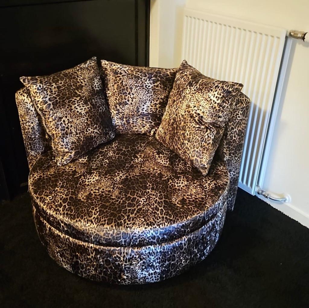Fauteuil tijgerprint, Ophalen, Nieuw, 75 tot 100 cm, Tijgerprint