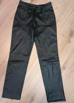 Mooie leren dames broek, maat 38. In goede staat., Maat 38/40 (M), Zwart, Ophalen of Verzenden, Zo goed als nieuw