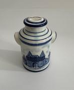 Delftsblauw melkbusje 500 jaar Kalverstraat 1950, Ophalen of Verzenden