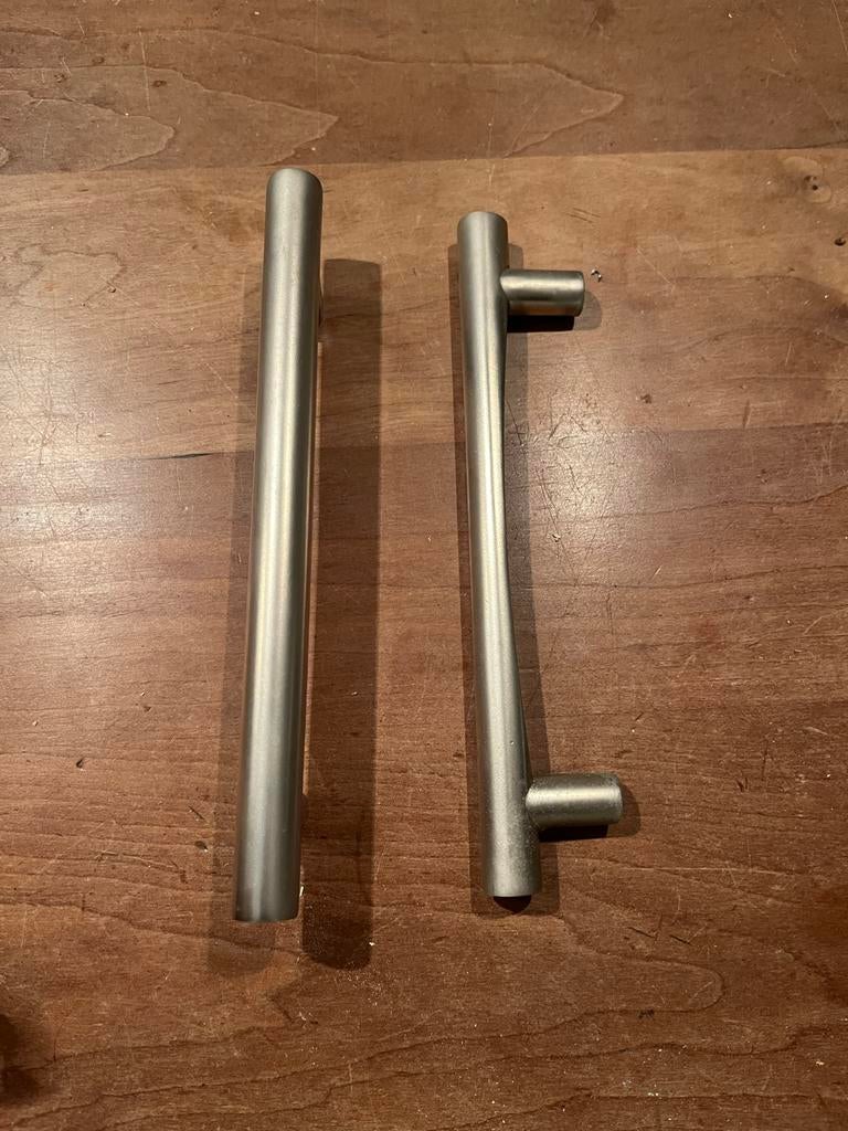 17 RVS Keuken Handgrepen - 128mm Boorafstand, Ophalen, Gebruikt