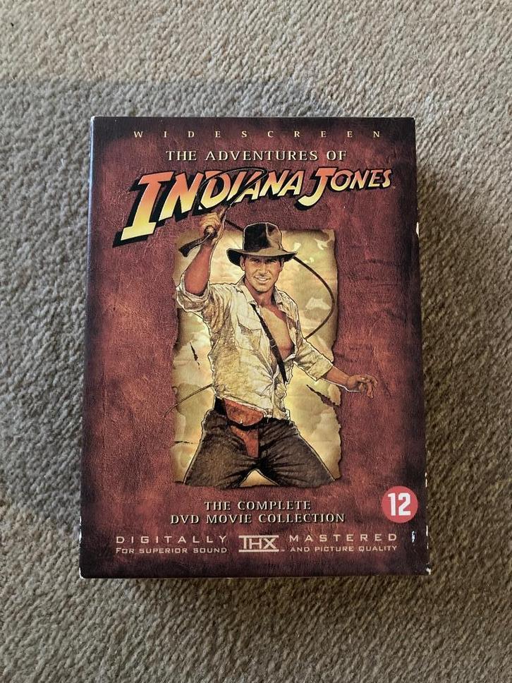 The Adventures of Indiana Jones DVD box, Cd's en Dvd's, Dvd's | Avontuur, Zo goed als nieuw, Boxset, Vanaf 12 jaar, Ophalen of Verzenden