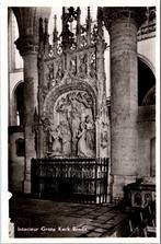 Breda - Interieur Grote Kerk, Verzamelen, Verzenden, 1940 tot 1960, Ongelopen, Noord-Brabant