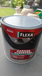 Flexa garage vloerverf grijs 2.5 liter, Nieuw, Ophalen of Verzenden, Verf, Grijs