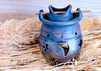 Keramische aromabrander maan en ster in zwart - brons, Overige materialen, Zwart, Nieuw, Ophalen of Verzenden