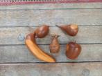 Vintage hout handgemaakte fruit, Antiek en Kunst, Ophalen of Verzenden