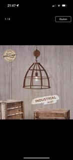Roestige lamp - nooit gebruikt, Huis en Inrichting, Lampen | Hanglampen, Ophalen, Nieuw, Minder dan 50 cm