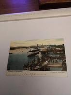 GROETEN UIT ROTTERDAM. MAASGEZICHT OOSTERKADE. 1906, Ophalen of Verzenden, Voor 1920, Zuid-Holland