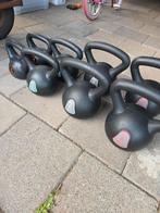 Kettlebell set, Sport en Fitness, Fitnessmaterialen, Ophalen, Zo goed als nieuw, Kettlebell