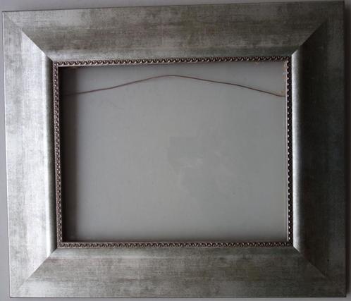 Schilderijlijst D oud zilver kleur lijst 23.5x30 cm ZGAN, Huis en Inrichting, Woonaccessoires | Lijsten, Gebruikt, Minder dan 50 cm