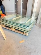 Veiligheidsglas 5 stuks, Doe-het-zelf en Verbouw, Glas en Ramen, Ophalen, Gebruikt, Glasplaat
