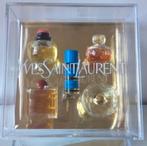 YSL Miniatuurcollectie 5  geuren oa. Opium--Paris-Rive, Ophalen of Verzenden, Nieuw, Miniatuur, Gevuld