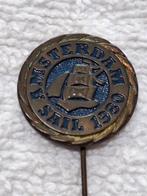 Scheepvaart Amsterdam : SAIL 1980 , Fraaie, Vintage Speld, Verzenden, Gebruikt, Motorboot, Overige typen