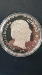 Zilveren Replica Munt Willem III 1867, Verzenden, Koning Willem III