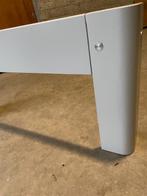 Auping auronde poten 48 cm, Ophalen, Wit, Tweepersoons, Zo goed als nieuw