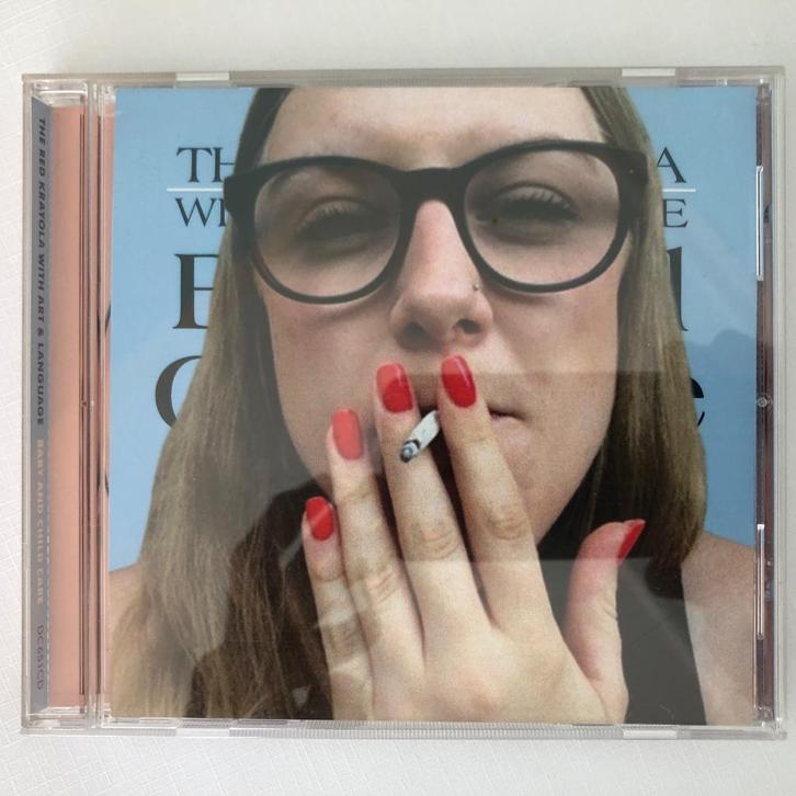 the red krayola - baby and child care (red crayola), Cd's en Dvd's, Cd's | Rock, Zo goed als nieuw, Poprock, Ophalen of Verzenden