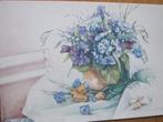 Voor het kind - bloemen en fruit - bloemen bij bank - 1992, Verzenden, 1980 tot heden, Ongelopen, Overige thema's