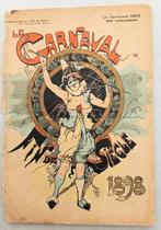 Le Carnaval Fin de Siècle 1898 Carl Hap Belle Epoque, Antiek en Kunst, Ophalen of Verzenden
