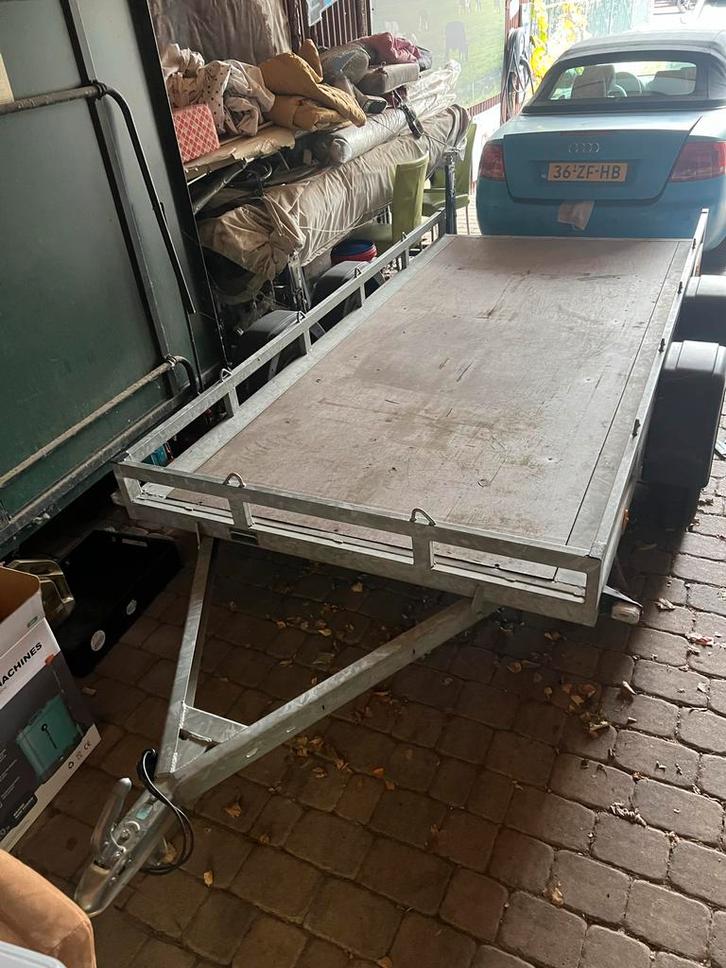 Motortrailer / Plateau Aanhanger, Auto diversen, Aanhangers en Bagagewagens, Zo goed als nieuw, Ophalen