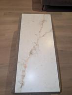 Werkblad neolith (sintered stone), Ophalen, Crème, 100 tot 150 cm, Zo goed als nieuw