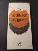 Zo Mediteren - Charles Bowness, Boeken, Gelezen, Meditatie of Yoga, Ophalen of Verzenden, Charles Bowness
