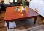 Salon tafel hardhout, Huis en Inrichting, Tafels | Salontafels, Ophalen, Vierkant, Zo goed als nieuw, Minder dan 50 cm
