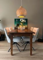 Massief Grenen Tafel Koloniaal, Huis en Inrichting, Tafels | Eettafels, Ophalen, Gebruikt, 50 tot 100 cm, Vijf personen of meer