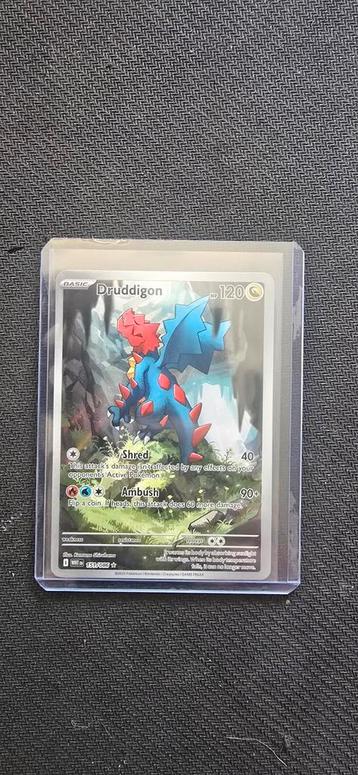 Druddigon Illustration Rare - White Flare beschikbaar voor biedingen