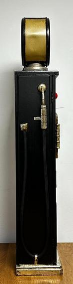 Benzinepomp kast zwart met lamp decoratie woondeco kast, Info@deconoord.nl, Deco Noord, Nieuw, Ophalen of Verzenden