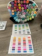 Ohuhu markers 72 en 36 skin color brush fine, Hobby en Vrije tijd, Ophalen of Verzenden, Nieuw, Potlood of Stift