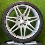 Originele 19 inch Mercedes AMG velgen banden E-klasse W212, 19 inch, Gebruikt, 255 mm, Banden en Velgen