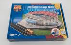 F.C. Barcelona Camp Nou 3D Puzzle NIEUW!, Ophalen of Verzenden, Zo goed als nieuw, Buitenlandse clubs, Overige typen