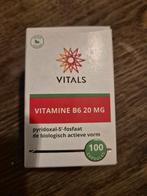 vitamine B6 20 mg. van vitals. actieve vorm 100 capsules, Ophalen of Verzenden, Nieuw, Overige typen