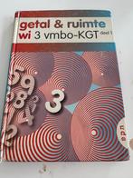 Getal & Ruimte wi 3 vmbo-KGT deel 1, Boeken, Ophalen of Verzenden, Gelezen, VMBO, Wiskunde A