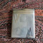 Vintage art deco Oosterijk chrome sigaretten etui doosje, Ophalen of Verzenden, Zo goed als nieuw, Tabaksdoos of Verpakking