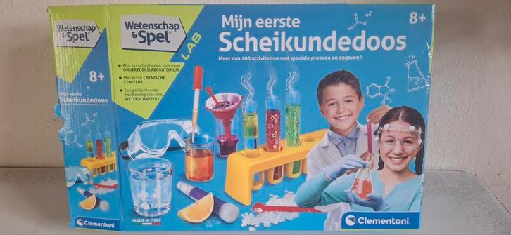 Mijn Eerste Scheikundedoos - Wetenschap & Spel, Kinderen en Baby's, Speelgoed | Educatief en Creatief, Nieuw, Knutselen, Ontdekken
