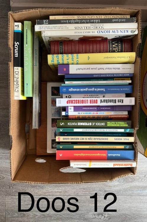 Partij boeken Management, Zelfhulp & Hobbyboeken (Doos 12), Boeken, Advies, Hulp en Training, Gelezen, Ophalen