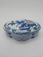 Vintage Chinees porseleinen doosje met deksel, Antiek en Kunst, Ophalen of Verzenden