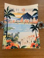 Kunstprent Rio de Janeiro, 1980 tot heden, Ophalen of Verzenden, Zo goed als nieuw, Prent