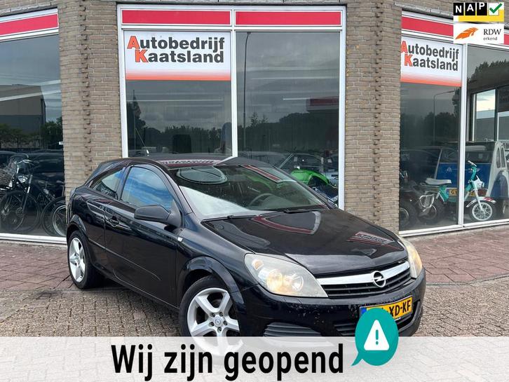 Opel Astra GTC 1.6 Edition - Airco - Cruise - 2007, Auto's, Opel, Bedrijf, Te koop, Astra, ABS, Airbags, Airconditioning, Centrale vergrendeling