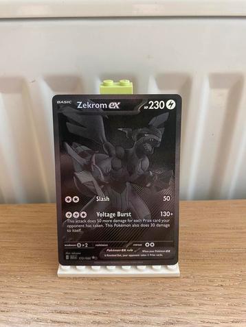 Zekrom ex Full Art 172/086 - Pokemon Kaart beschikbaar voor biedingen