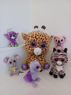5x TY Beanie Boo Knuffels schattig groot en klein, Ophalen of Verzenden, Gebruikt, Overige typen