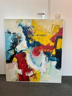 Groot abstract werk van Theo den Boon, 100 x 90 cm, Ophalen