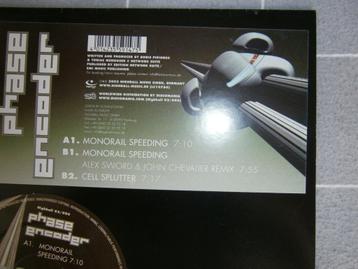 Phase Encoder – Monorail Speeding. 2002. Highball. Techno beschikbaar voor biedingen
