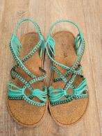 Bokyna Freedom sandalen turquoise brede variant, maat 40, Bokyna, Zo goed als nieuw, Sandalen of Muiltjes, Ophalen of Verzenden