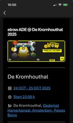 Elrow ADE 3 tickets, Tickets en Kaartjes, Drie personen of meer, Oktober