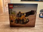 LEGO Technic 42197 Backhoe Loader, Ophalen of Verzenden, Zo goed als nieuw, Complete set, Lego
