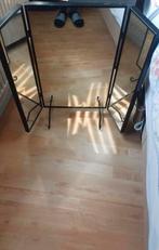 Inklapbare drieluik spiegel. ( Kaptafel), Huis en Inrichting, Woonaccessoires | Spiegels, Ophalen, Minder dan 50 cm, Zo goed als nieuw