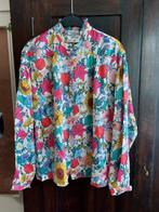 Fleurige blouse (Pferdgarden z.g.a.n), Ophalen of Verzenden, Zo goed als nieuw, Maat 38/40 (M)